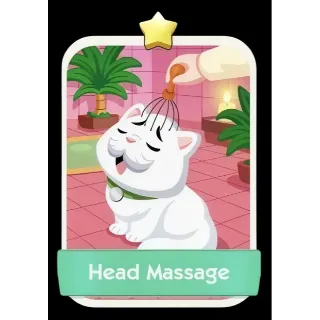 Head Massage 1⭐ Monopoly Go Sticker