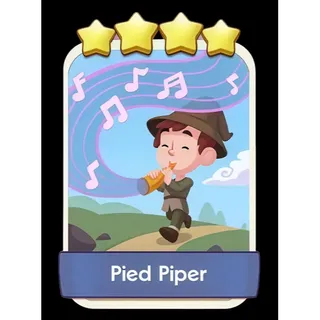 Pied Piper 4⭐ Monopoly Go Sticker
