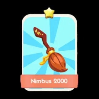 Nimbus 2000 1⭐ Monopoly Go Sticker