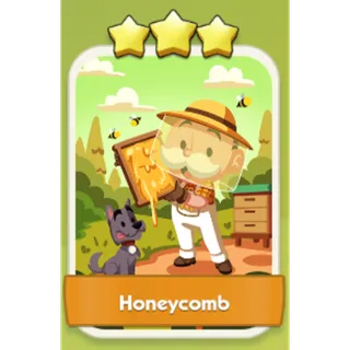 Honeycomb 3⭐ Monopoly Go Sticker Set 13