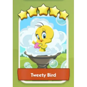 Tweety Bird 5⭐ Monopoly Go Sticker Set 21