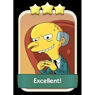Excellent 3⭐ Monopoly Go Sticker