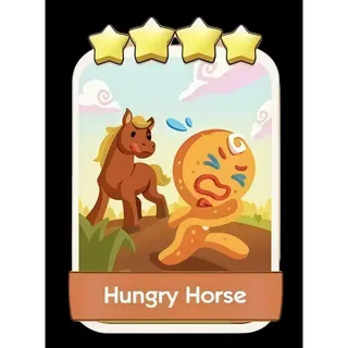 Hungry Horse 4⭐ Monopoly Go Sticker