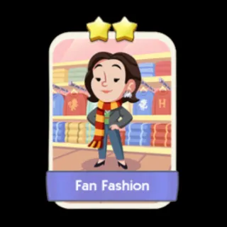 Fan Fashion 2⭐ Monopoly Go Sticker