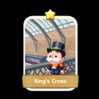 King's Cross 1⭐ Monopoly Go Sticker