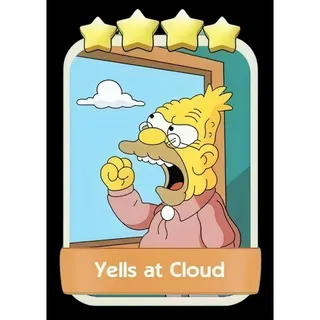 Yells at Cloud 4⭐ Monopoly Go Sticker