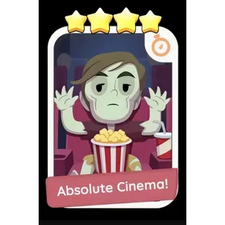 Absolute Cinema 4⭐ Monopoly Go Sticker Bonus Set 