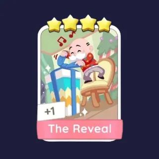 The Reveal 4⭐ Monopoly Go Sticker