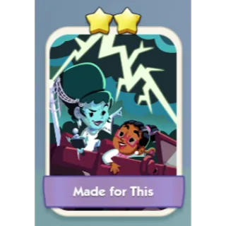 Made for This 2⭐ Monopoly Go Sticker Set 8