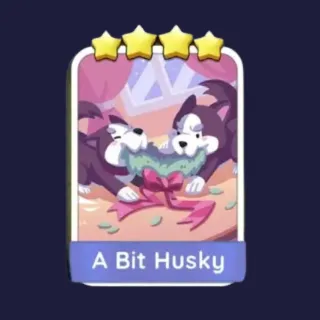 A Bit Husky 4⭐ Monopoly Go Sticker