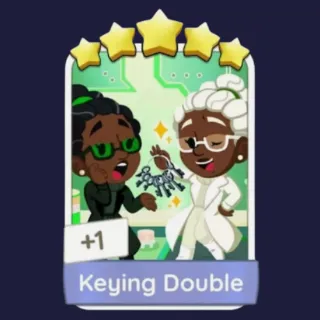 Keying Double 5⭐ Monopoly Go Sticker