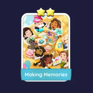 Making Memories 2⭐ Monopoly Go Sticker