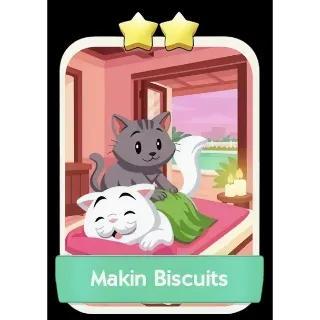 Makin Biscuits 2⭐ Monopoly Go Sticker