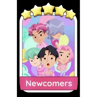 Newcomers 5⭐ Monopoly Go Sticker Set 22