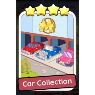 Car Collection 4⭐ Monopoly Go Sticker Bonus Set 