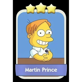 Martin Prince 3⭐ Monopoly Go Sticker