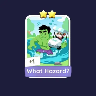 What Hazard? 2⭐ Monopoly Go Sticker