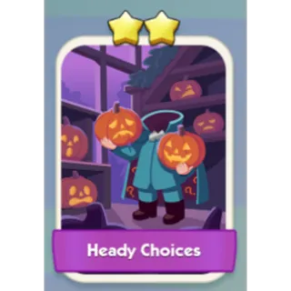 Heady Choices 2⭐ Monopoly Go Sticker Set 5