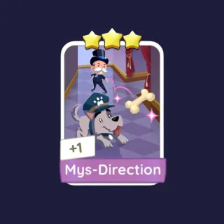 Mys-Direction 3⭐ Monopoly Go Sticker