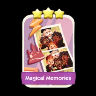 Magical Memories 3⭐ Monopoly Go Sticker