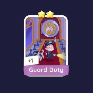 Guard Duty 2⭐ Monopoly Go Sticker