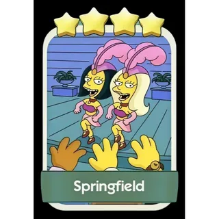 Springfield 4⭐ Monopoly Go Sticker