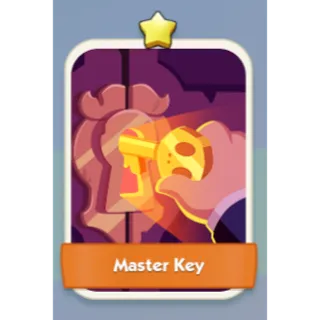 Master Key 1⭐ Monopoly Go Sticker Set 2