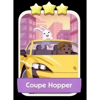 Coupe Hopper 3⭐ Monopoly Go Sticker