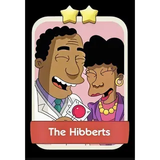 The Hibberts 2⭐ Monopoly Go Sticker