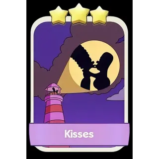 Kisses 3⭐ Monopoly Go Sticker