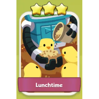 Lunchtime 3⭐ Monopoly Go Sticker Set 9