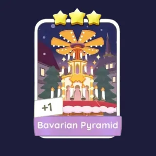 Bavarian Pyramid 3⭐ Monopoly Go Sticker