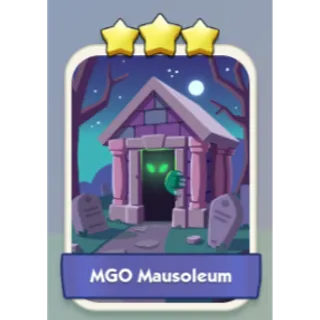 MGO Mausoleum 3⭐ Monopoly Go Sticker Set 12