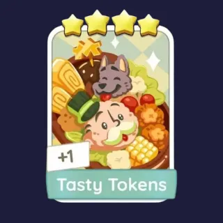 Tasty Tokens 4⭐ Monopoly Go Sticker