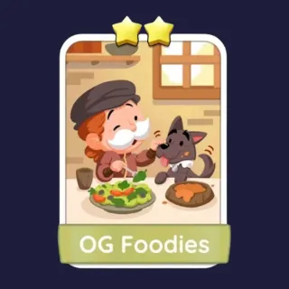 OG Foodies 2⭐ Monopoly Go Sticker