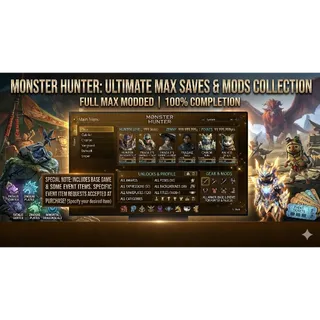 Monster Hunter Full Max Modded