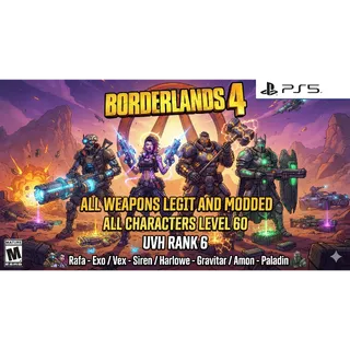 Borderlands 4 Modded Save Max Full 4 Slots