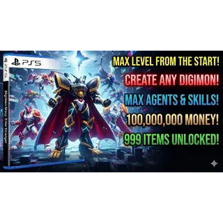 Digimon Story: Time Stranger Modded Starter Full Max