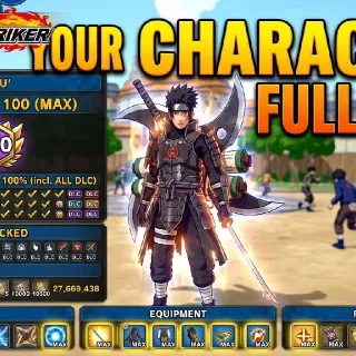 NARUTO TO BORUTO SHINOBI STRIKER You Character Full Max PS4/PS5