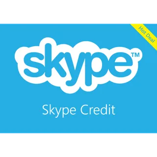 $50.00 Skype credit All country