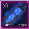 Jujutsu Infinite - Title: El Finger