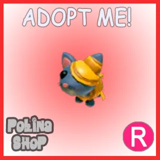 Halloween Golden Mummy Cat R x4