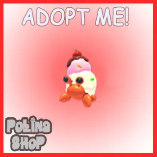 Ice Cream Hermit Crab x4