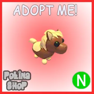 Shetland Pony Dark Brown N x4