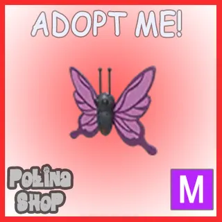 Purple Butterfly M