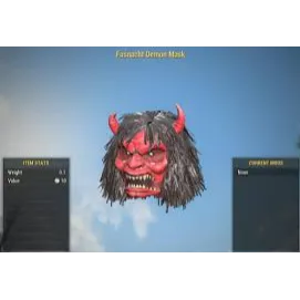 fasnatch demon mask