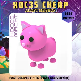 4x Pink Cat