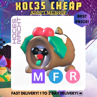 MFR Yule Log Dog