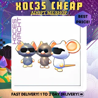 4x Three Mice Blind