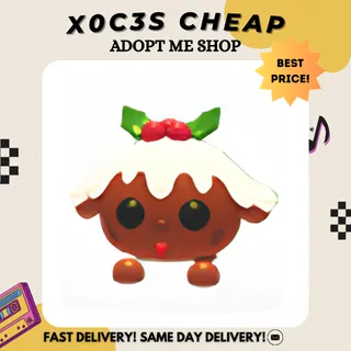 4X CHRISTMAS PUDDING PUP